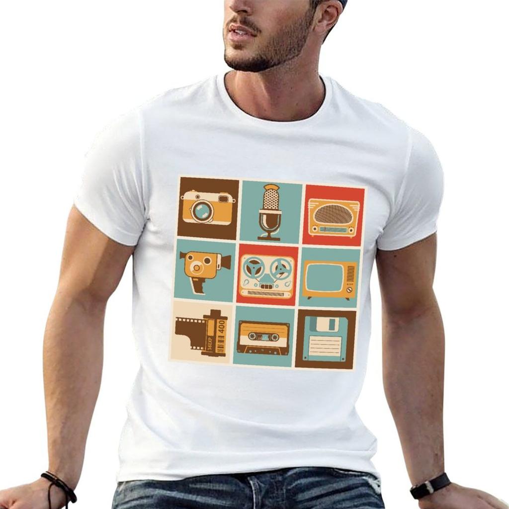 Αντίκες T-shirt Πρωτότυπο Γραφικό T-Shirt