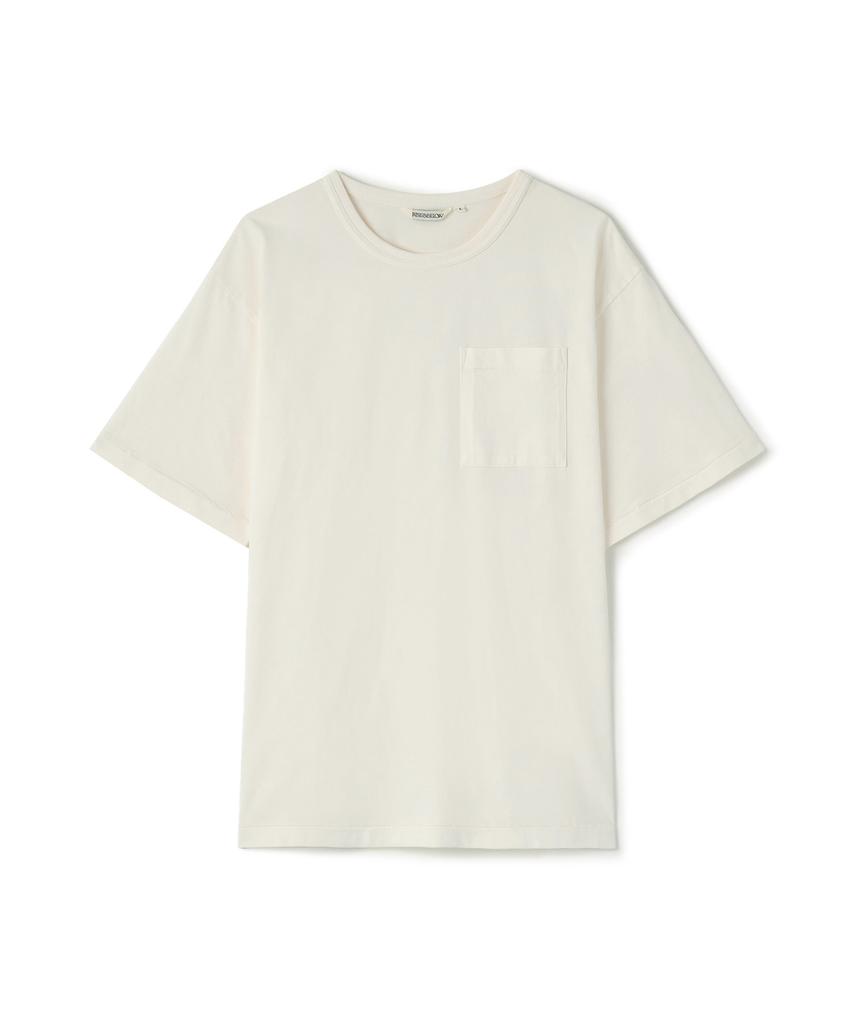 Laijeuaenbillou Garment-Dyed Everyday Cotton T-Shirt Oatmeal (Relaxed Fit)