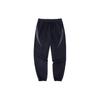 Training Series Solid Color High Waist Straight Leg Drawstring Sports Pants Women Pants Black 162247305-2