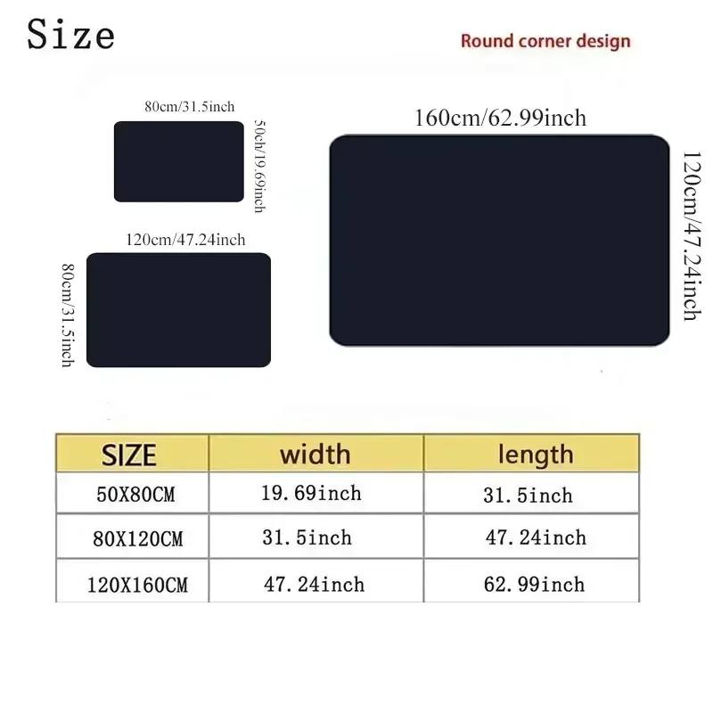 Fruit Cartoon Rug Non Slip Washable Mat for Living Room Bedroom Kitchen Sofa Table Balcony Home Decor
