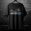 20212024 Modelle Japan Tracer 9GT Motorrad T-Shirt 100% Baumwolle Rundhalsausschnitt Kurzarm Lässig Herren T-Shirt Fahrer Streetwear