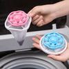 6Pcs Floating Hair Filter Washing Machine Reusable Lint Trap Hair Catcher Hair Remover Laundry Tool for Washing Machine