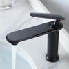 Northern Europe Basin Faucet Hot Cold Mixers Taps Deck Mount Bathroom Sink Faucets Single Handle White Black Gold