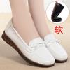 2025 New Soft-soled Casual Women's Shoes Cowhide Single Shoes Flat-soled Non-slip Mother Shoes Women's Leather Shoes 2025 Direct Sales