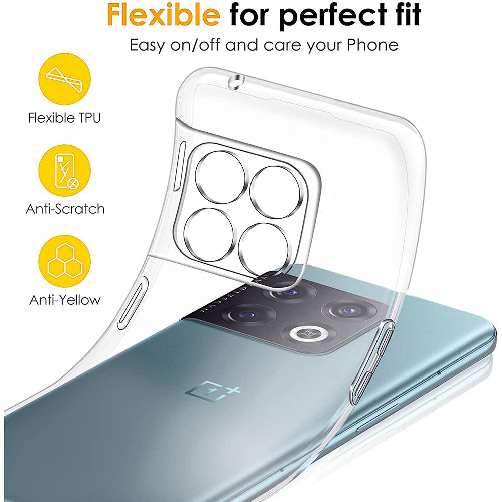 Crystal Ultra Thin Clear Silicone Soft Case For Oneplus 11 9 8 8T 7 7T 10 Pro 9R 9RT Ace Nord 2 2T N200 N20 N100 N10 CE CE2 Lite