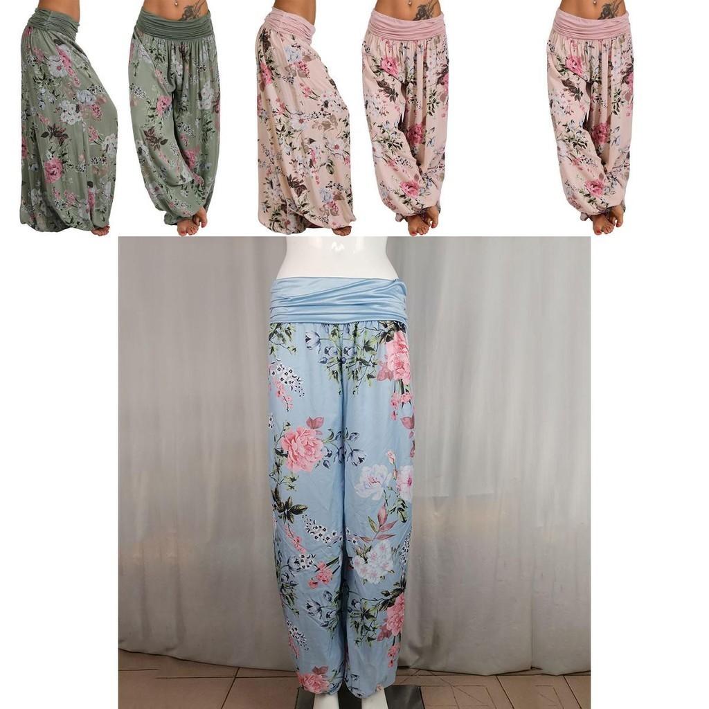 Thaise Dames Yogabroek Harembroek Met Comfortabele Elastische Tailleband En Losse Pasvorm