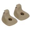 1 Pair Sun Visor Support Clip 1GW25HL1AA Shade Retainer Holder Clip Replacement for Dodge Avenger