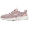 Go Walk 6 Simple Comfortable Fabric Low Top Casual Running Shoes Women Sneaker Pink 124512-MVE
