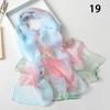 Women Elegant Face Headscarf Silk Scarf Printing Scarves Square Fashion New Floral Shawl