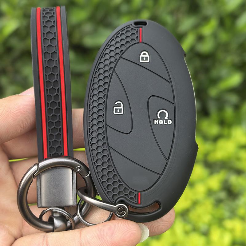 Para Hyundai Kona Ioniq Santa Fe MX5 Tucson 2025 StubHub 2024 Capa Protetora de Silicone para Chave Remota de Carro Capa Protetora Carcaça Chaveiro Porta-Chaves