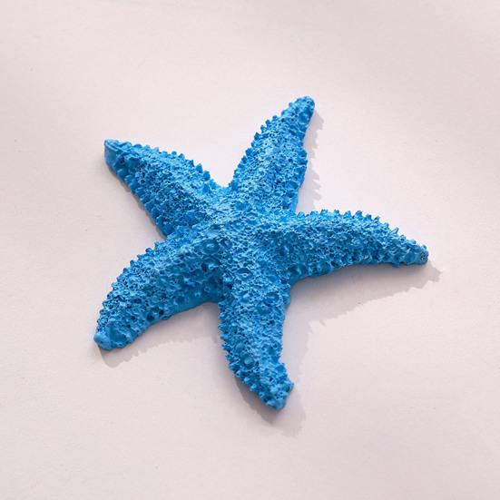 Starfish Figurine Resin Starfish Aquarium Decoration Realistic Artificial Starfish Ornament for Fish Tank Home Nautical Decor DIY Crafts