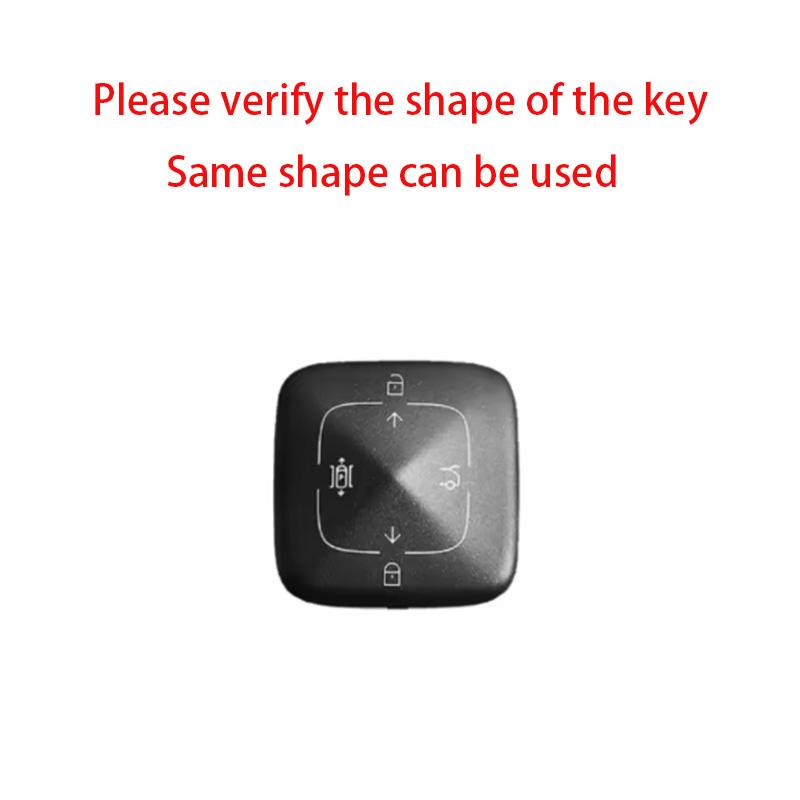 Zinc Alloy Car Key Case Cover For Zeekr 001 For Zeekr X Car Remote Key Fob Shell Holder Keychain Accessories