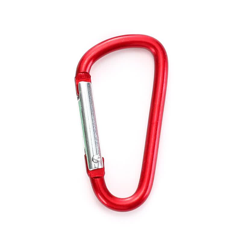 Tolex Small D-Shape Aluminum Carabiner Hook