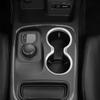  ABS-Front-Getränkehalter-Dekorationsabdeckungsaufkleber passend für Jeep Grand Cherokee 2011–2021, Innenausstattung