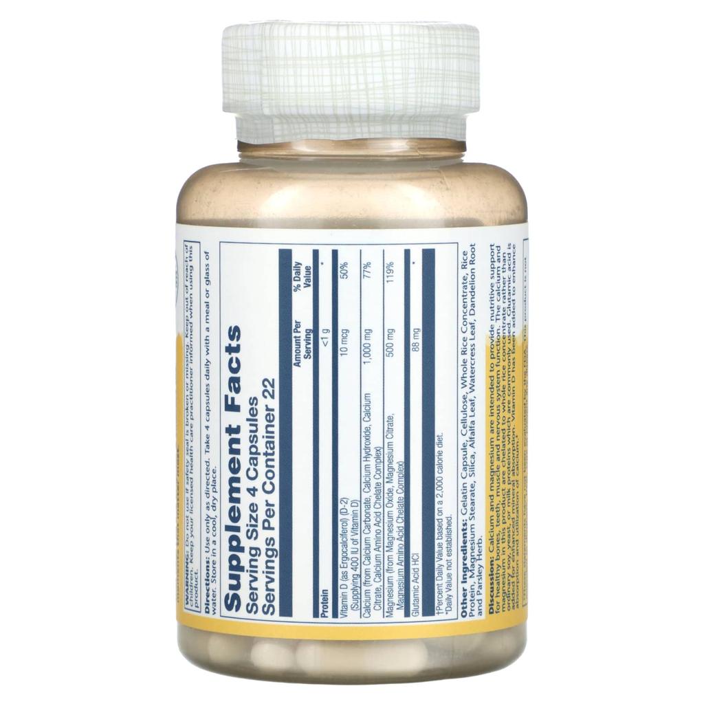 Förbättrad absorption, Kalcium Magnesium, 90 kapslar
