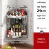 Stainless Steel Multi-layer Corner Spice Rack