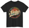 PAPA Like a Grandpa ONLY COOLER Funny Dad Papa Definition T-Shirt
