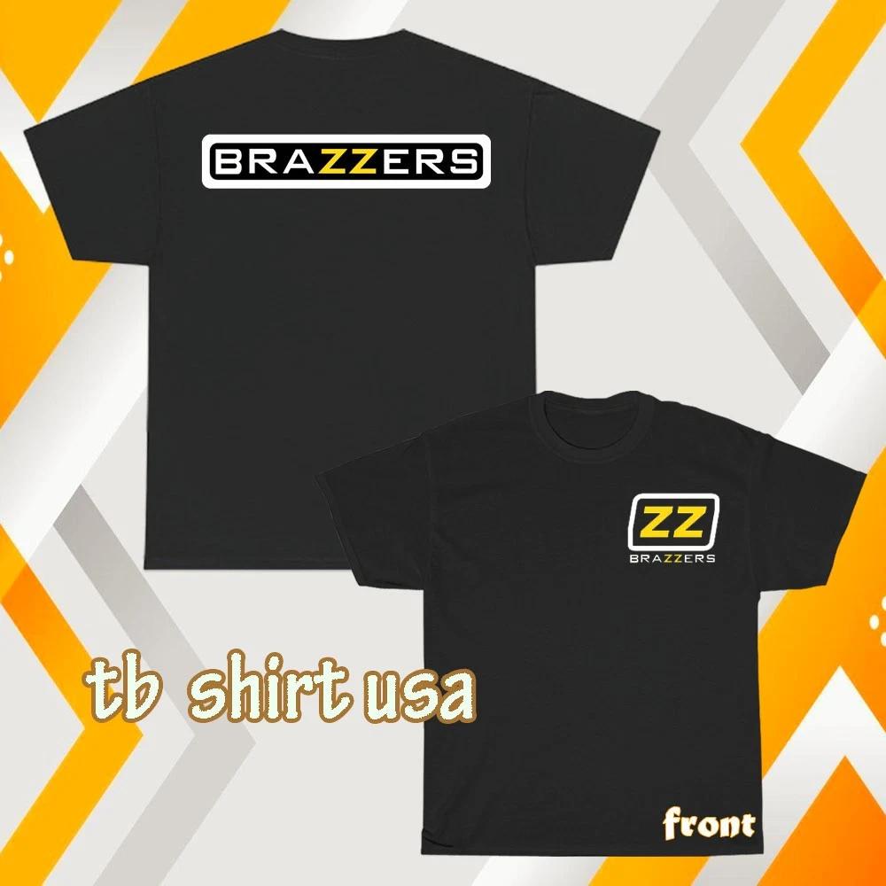 Νέα Μπλούζα Unisex με Λογότυπο BRAZZERS Αστεία Μεγέθη S έως 5XL