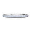 Moonstone Round Eternity Ring- 925 Sterling Silver
