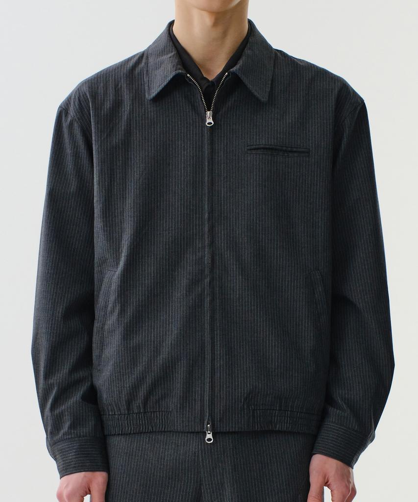 Divein Lounge Pin Stripe Blouson (Charcoal)