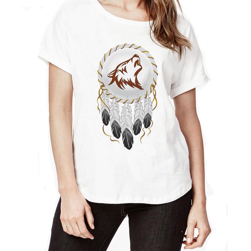 Teen Wolf Summer T Shirts Summer Letter Printing Short Sleeve Tee For Women Cotton