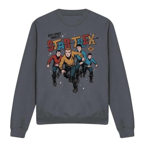 Star Trek Unisex Adult Deep Space Thrills Sweatshirt