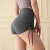 Dames Zomer Yoga Shorts met Trekkoord - Heup-Liftend, Geschikt voor Buiten & Hardlopen Fitness Hotpants