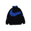 Big Swoosh Reversible Boa Jacket (Asia Sizing) Black/Game Royale Men Outerwear BQ6546-009