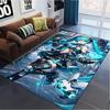 Anime Miku Carpet Rug for Living Room Bedroom Home Sofa Decoration,Kids Play Non-slip Floor Mat