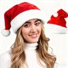 Cross-border Popular Holiday Christmas Hat Short Plush Santa Hat Adult Children Christmas Decorative Hat