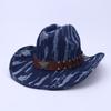 American Retro Western Cowboy Hat Big Brim Ethnic Style Jazz Hat Outdoor Hat Children's Autumn and Winter Versatile Top Hat