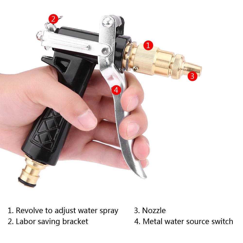 High Pressure Car Washing Cleaning Garden Watering Water Gun Sprayer
