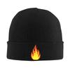 T-shirt Flamme de Feu Adulte Enfants Hommes Femmes Bonnet Costume Flamme de Feu Chapeaux Tricotés Unisexes Street Chapeaux Chauds Bonnets d'Hiver