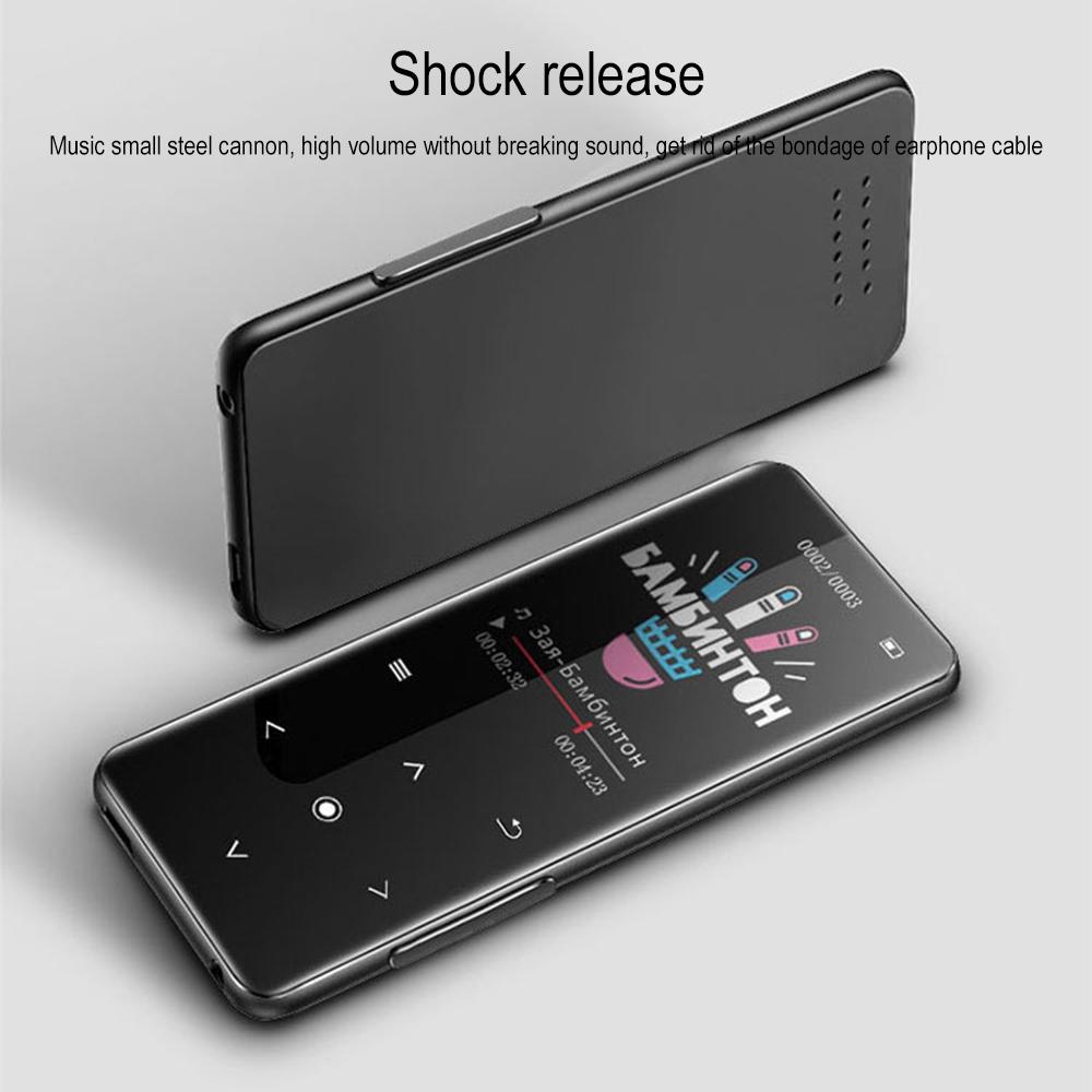 MP3 Player Bluetooth 5.0 MP4 Player HiFi Lossless Music Player Portable Audio Walkman With FM/E-book/Recorder/Mp3 2025 New