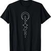Solar System Minimalist Graphic Astronomy Gift T-Shirt