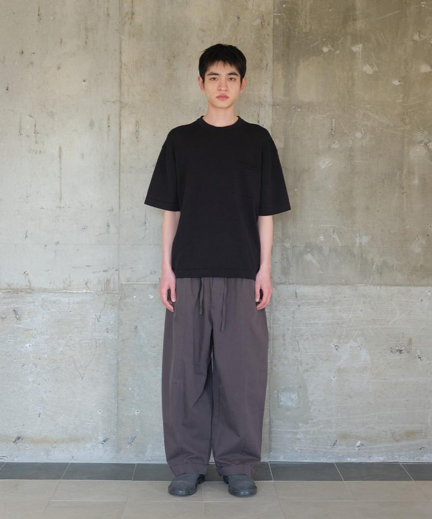Holliseon Blossom Curved Barrel Pants Charcoal