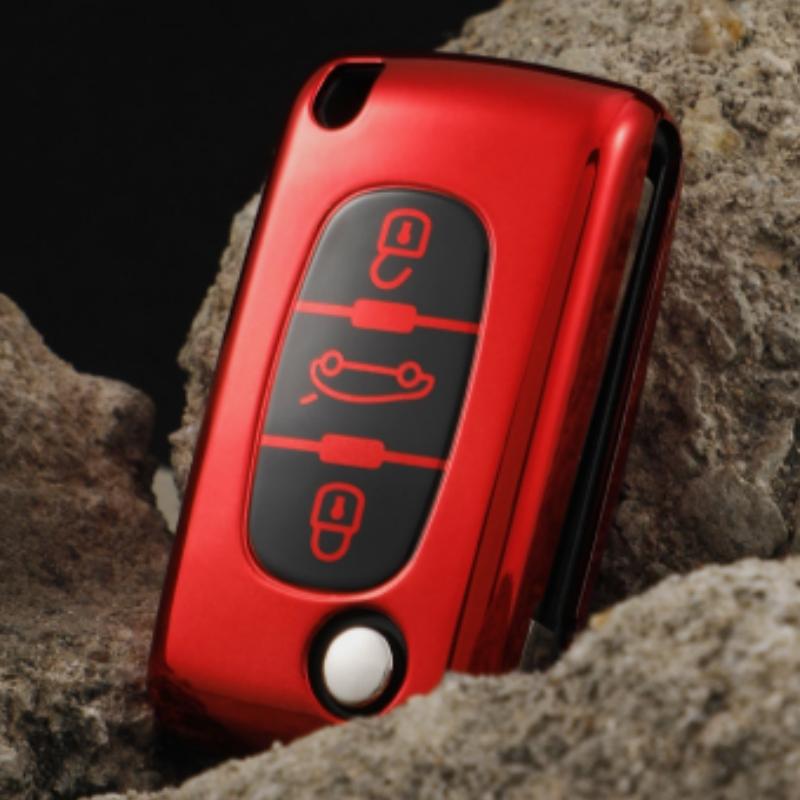 New Fashion TPU Car Remote Key Case Cover Shell For Peugeot 107 207 307 308 407 607 3008 5008 For Citroen Xsara Picasso C5 C6 C8 Keyless