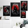 Bonsa Bushido Samurai Kanji Ink Japanese Ninja Posters And Prints Wall Art Canvas Pictures Painting Aesthetic Room Decor Obrazy