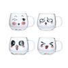 Creative Design Glass Cups Clear Coffee Mug Glass Mugs With Handles For Latte Mocha Cappuccino Tea and Juice Transparent Coffee Cup