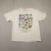 Vintage Washington DC Tourist Shirt Mens 2XL White From A To Z Graphic USA 90s