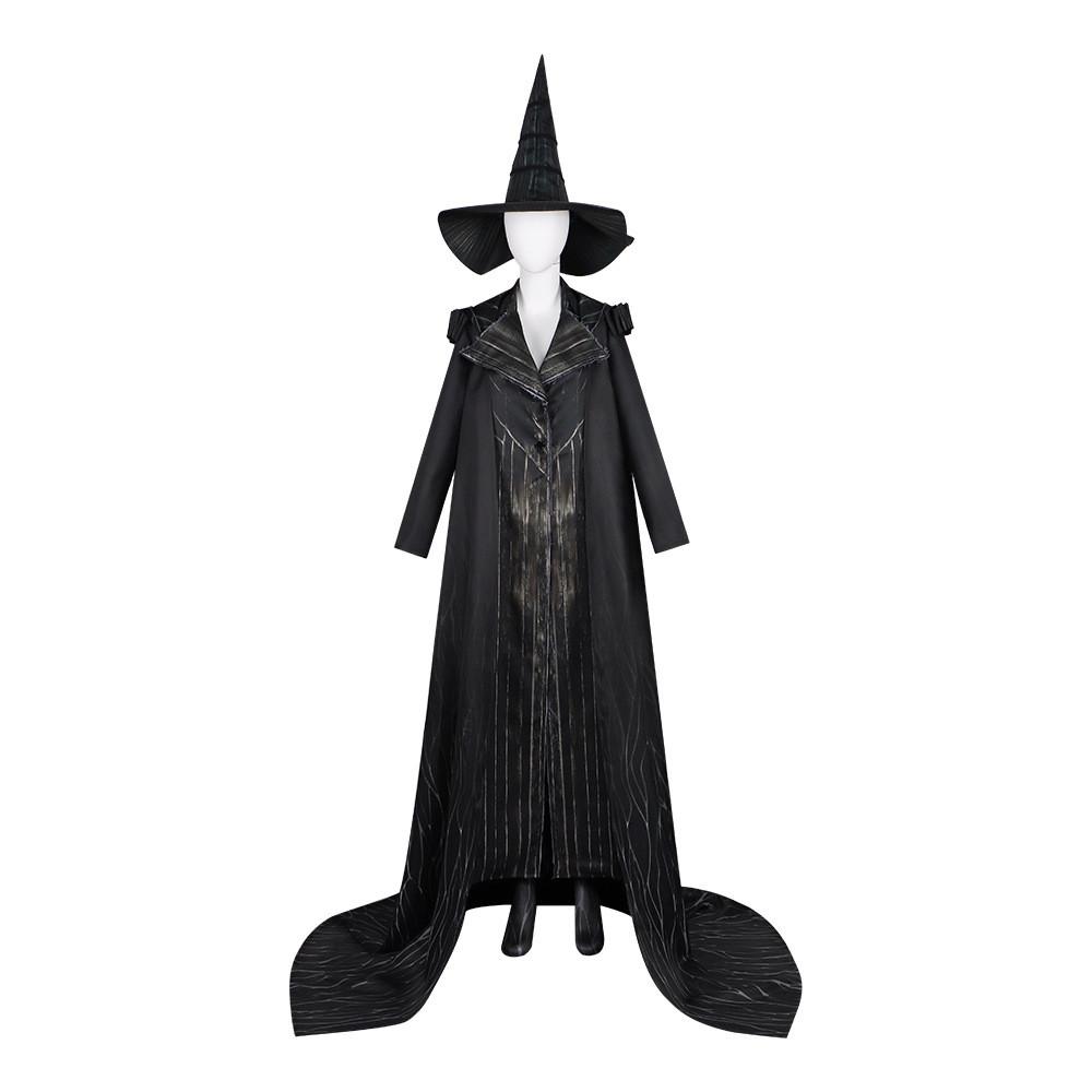 Wicked For Good Cosplay Costume With Polyester Fabric For Halloween Stage Performance For Women
