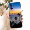 Pour Oppo Reno4 Pro 5G PDNM00 Coque Peinture Couleur Élégante Couverture Arrière en Silicone Pour Reno4 Pro Reno 4PRO 5G PDNT00 CPH2089 Boîtier de Téléphone