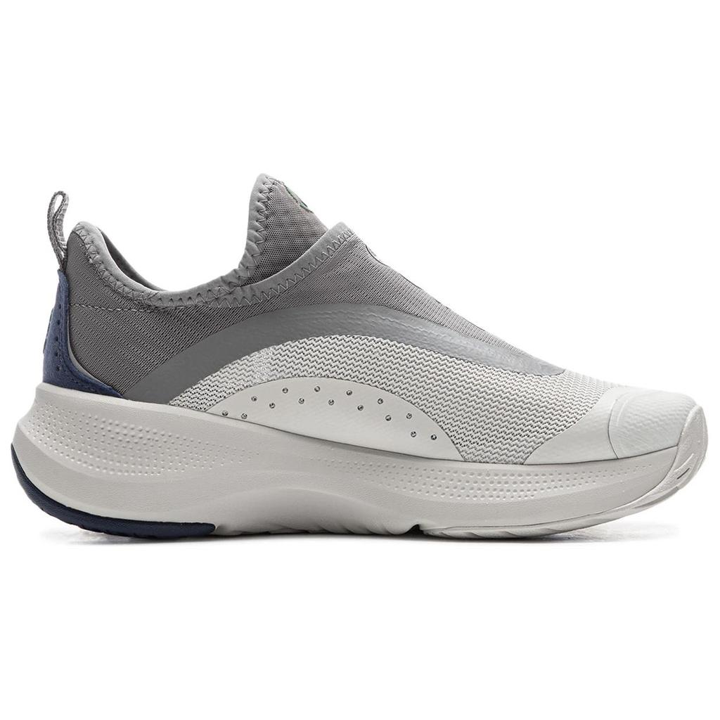 Li Ning SOFT GO Casual Shoes Women's Low Top Antarctic Gray/Rubble Gray AGLU276-1