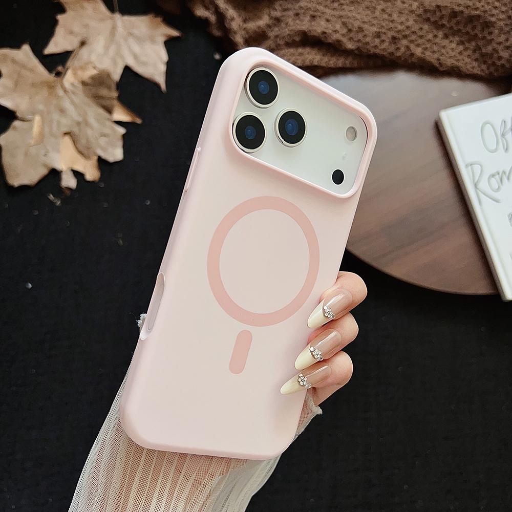 Dla Magsafe Oryginalne Etui na Telefon z Płynnego Silikonu Dla iPhone 17 16 15 14 13 12 Pro Max Plus 17 Air Magnetyczne Bezprzewodowe Ładowanie Pokrowiec