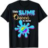 6 Yrs Old Birthday Party 6th Bday 2014 This Slime Queen Is 6 T-Shirt