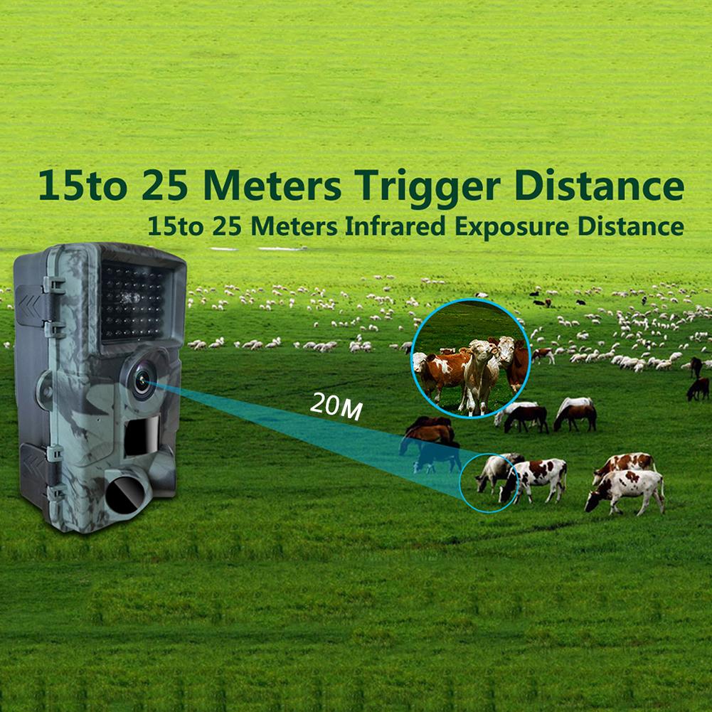 Hunting Trail Camera Waterproof Wild Animal Trail Surveillance Detector Camera Infrared Night Vision 4k Hd Hunting Equipment