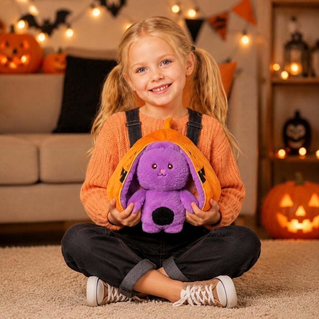 Cute Pumpkin Plush Stuffed Animal Toy