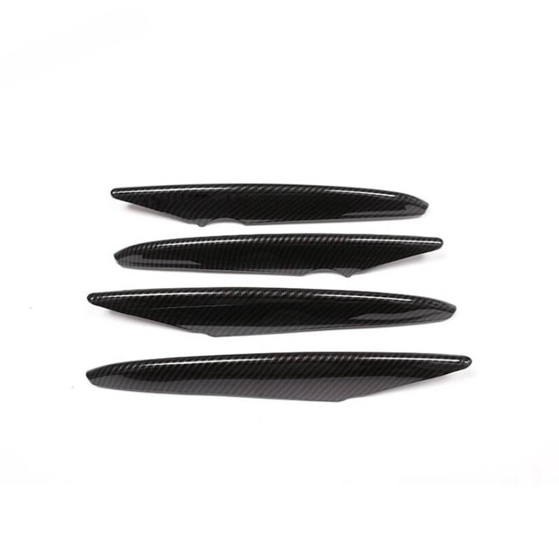Front Bumper Fog Lights Eyelid Eyebrow Outer Garnish Molding Cover Trim Fit For Mercedes Benz GLC X253 2015 - Accessories