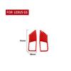 For Lexus GS 2006-2011 Car Steering Wheel Decoration Cover Sticker Decal Trim Auto Accessories Interior Carbon Fiber