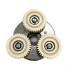 Bike Motor Gear Set 36T Compact Sturdy Spare Part Metal Assembly Electric Bicycle Accessories